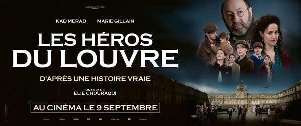 Les Héros du Louvre - Elie Chouraqui & Marie Gillain - L'équipe du film